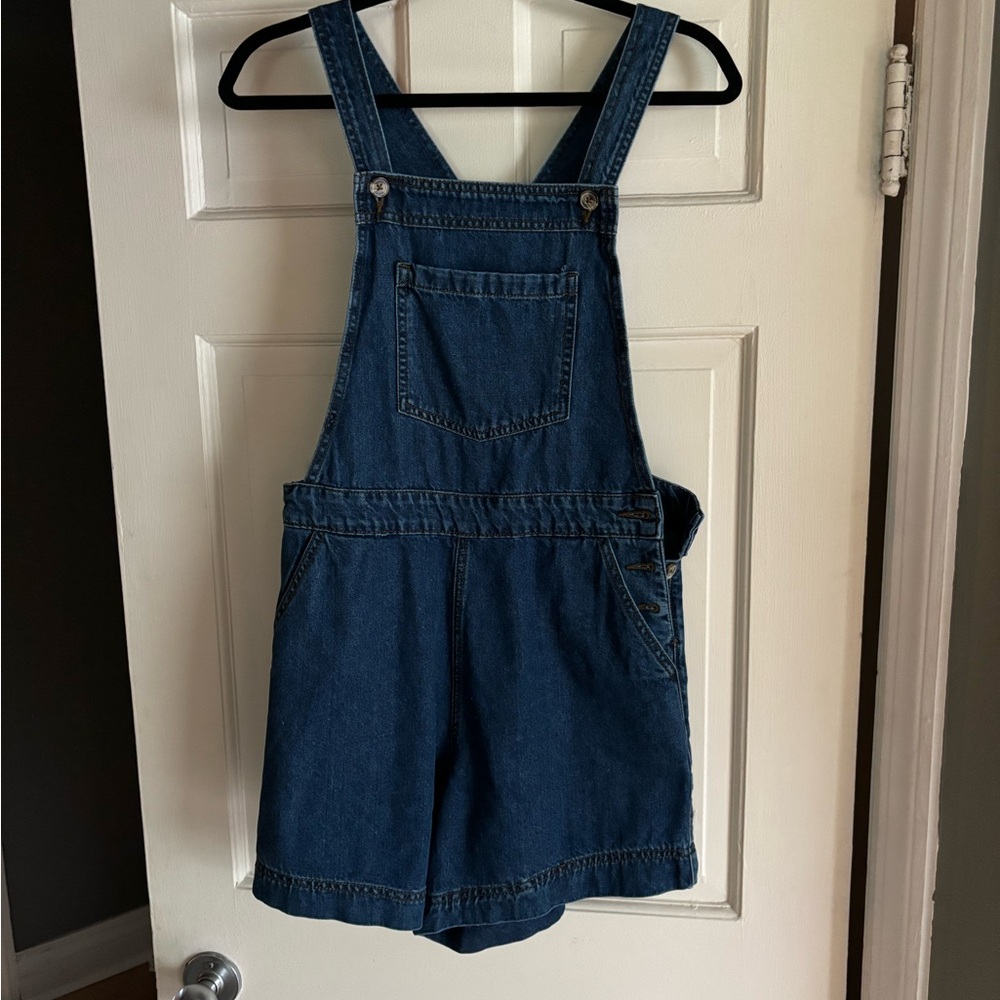 Short overalls- dark blue